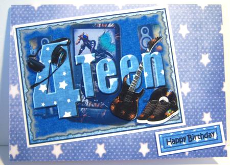 Navy -cream Spots and Stars Paper by Katie Silver