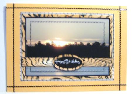 Dark Citris Orange Paper by Katie Silver