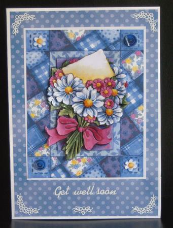 Pretty Viola Matching Backing Paper by Katie Silver