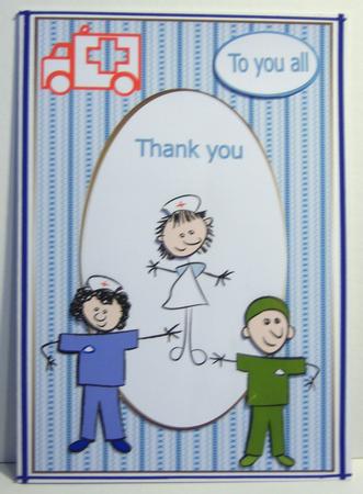 Thanks to Hospital Staff by Katie Silver