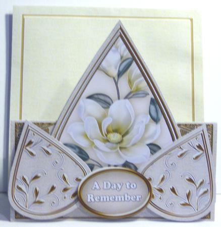 Cream Magnolia Day to Remember Teardrop Trio Kit by Katie Silver