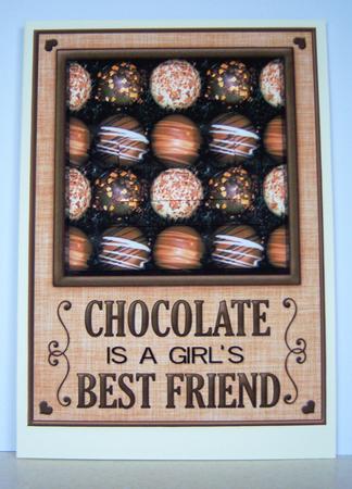 Chocolate Best Friend - Topper by Katie Silver