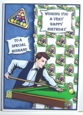 Peter Plays Pool by Katie Silver