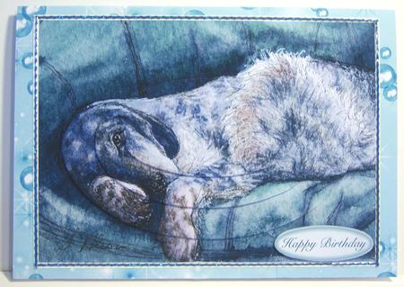Just Thinking 'bout Resting My Eyes Oval Pyramage by Katie Silver