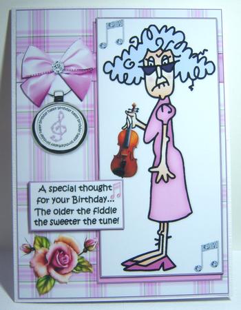 Stella Plays a Sweet Tune Quick Card by Katie Silver
