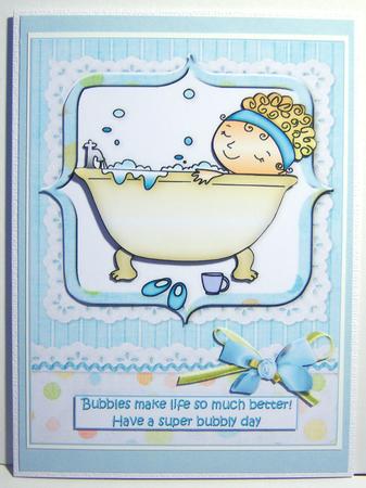 Bubbles in the Bath by Katie Silver