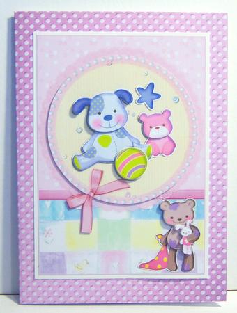 Greetings, Lace and Pearls Matching Backing Paper by Katie Silver