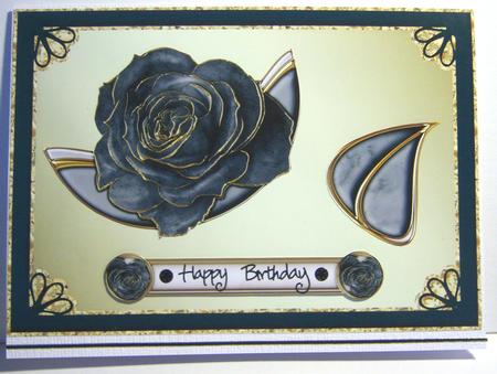 Rose Embellishment Sheet (black) by Katie Silver