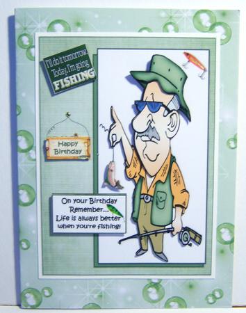 Bubbles and Fairy Dust A4 Backing Paper in Green by Katie Silver