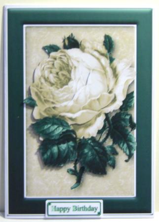 Golden Rose Quick Card by Katie Silver