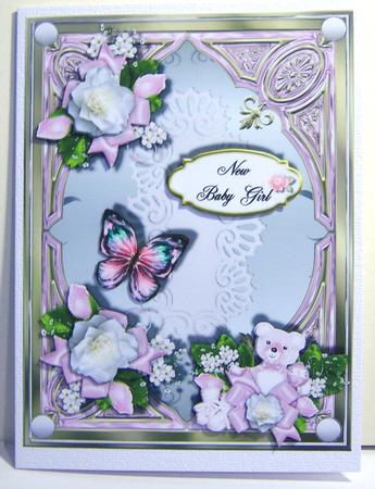New Baby Girl or Baby Shower by Katie Silver