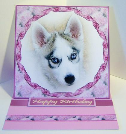 Beautiful Husky Topper by Katie Silver