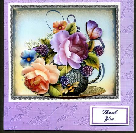 Rose, Lace and Pearls Matching Backing Paper by Katie Silver
