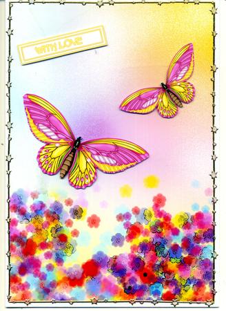 Butterfly Cut-outs 1 by Katie Silver