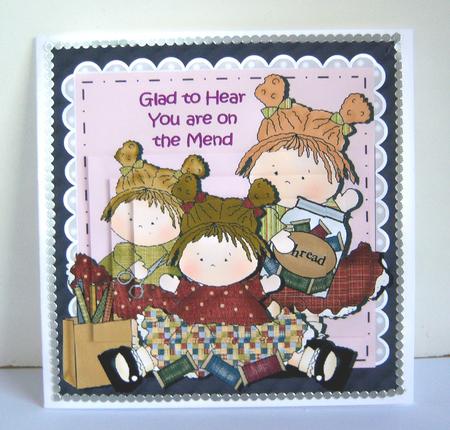 On the Mend - Get Well Card by Katie Silver