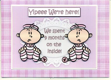 Pink Plaid Paper 2 by Katie Silver