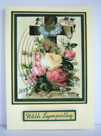 Floral Cross #2 by Katie Silver