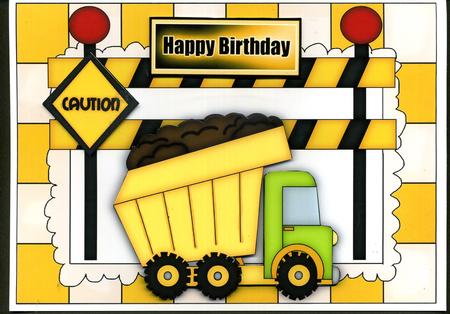On a Construction Site with Dumper Truck by Katie Silver