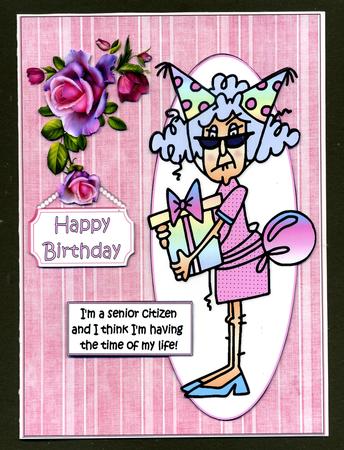 Stella is Having the Time of Her Life Quick Card by Katie Silver