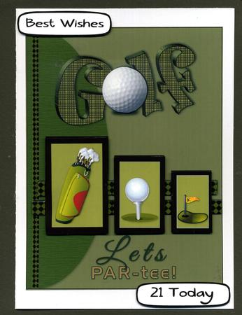 Golf Lets Par-tee by Katie Silver