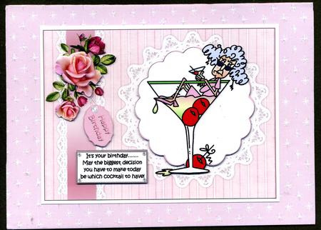 Glitter Stars in Pastel Pink Backing Paper by Katie Silver