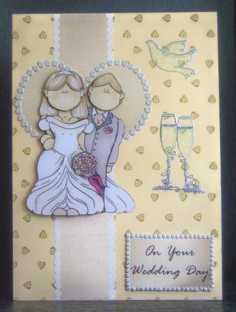 Greetings, Lace and Pearls Matching Backing Paper by Katie Silver