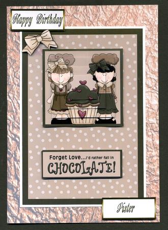 Duel - Metallic Crumpled Backing Paper - Copper by Katie Silver