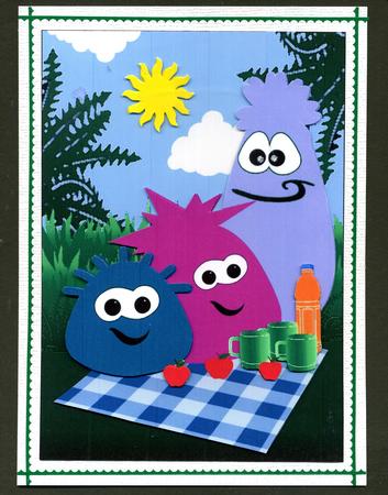 The Blobbles Have a Picnic. by Katie Silver