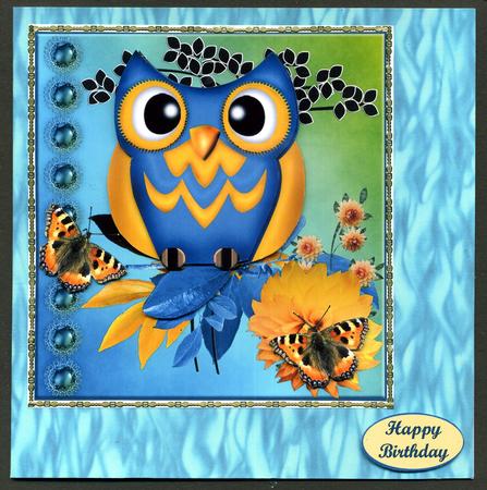 Duel Aqua Fire Backing Paper by Katie Silver