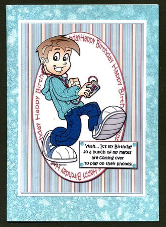 Duel - Shimmering Metallic Pastel Aqua Backing Paper by Katie Silver