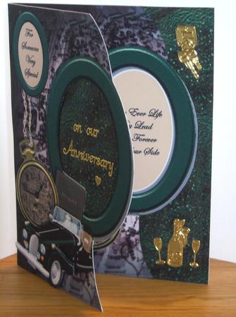 Where Ever Life May Lead - Topper, Insert & Deocupage by Katie Silver