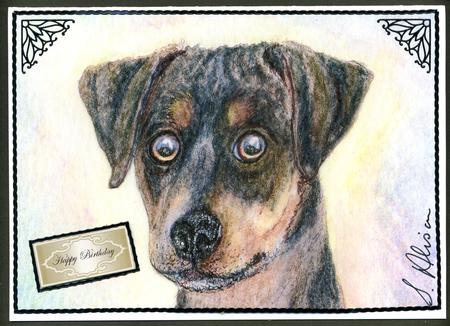 Wot? Me??? (the Very Picture of Innocence) by Katie Silver