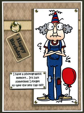 Gus and His Photographic Memory Quick Card by Katie Silver