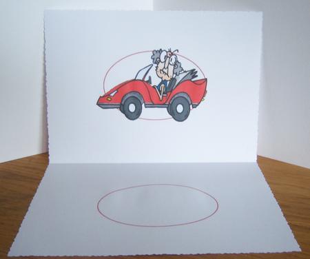 Gus is on a Road Trip for His 50th Insert by Katie Silver