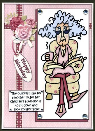 Stella is Sitting Comfortably Quick Card by Katie Silver