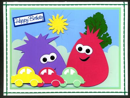The Blobbles Play with Cars by Katie Silver