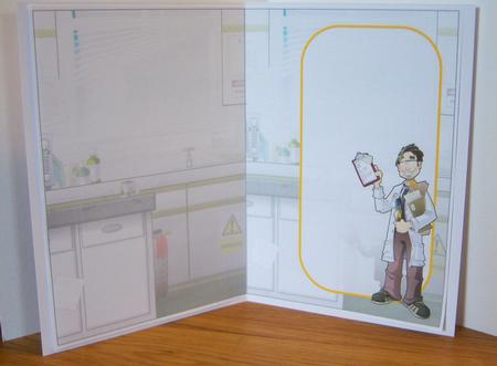Lab Technician Dude Insert by Katie Silver