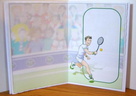 Tennis Dude 2 Insert by Katie Silver