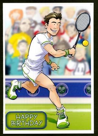 Tennis Dude 2 by Katie Silver
