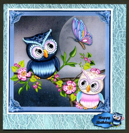 Duel - Pastel Aqua Lace Textured Backing Paper by Katie Silver