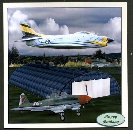 Air Travel Fast and Not So Fast with Pyramid & Decoupage by Katie Silver