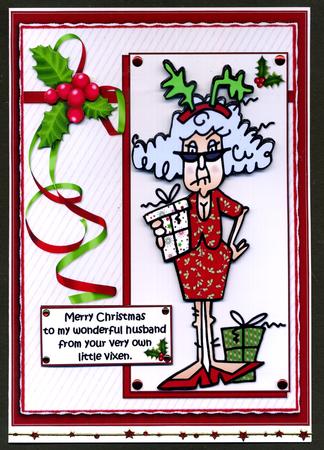Stella Sends Gus Christmas Wishes by Katie Silver