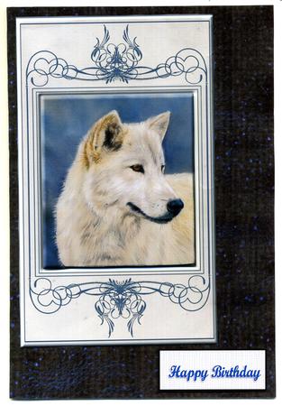 Sparkling Snakeskin Backing Paper - Deepest Indigo by Katie Silver