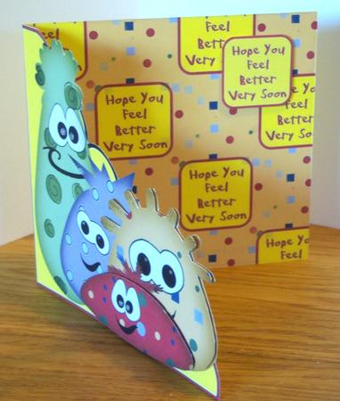 Get Well Soon Backing Paper by Katie Silver