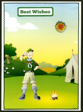 Camping Scene (morning) by Katie Silver