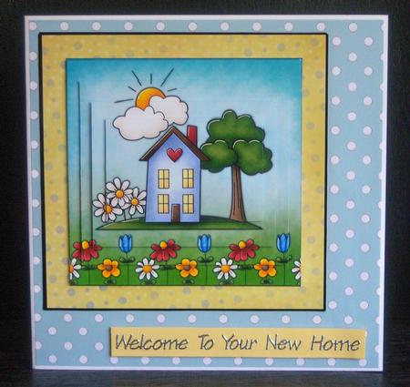 Baby Blue Polka Dot by Katie Silver