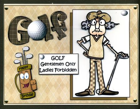 Gus Thinks Golf is Just for Men by Katie Silver