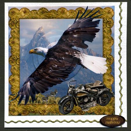 Fly Like an Eagle Topper & Pyramid Layers by Katie Silver