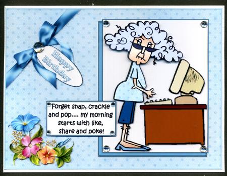 Stella Wakes Up to Facebook by Katie Silver