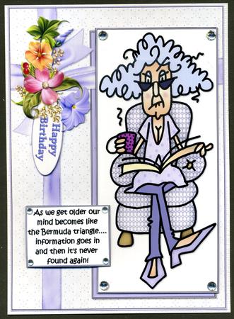 Stella and the Bermuda Triangle Quick Card by Katie Silver